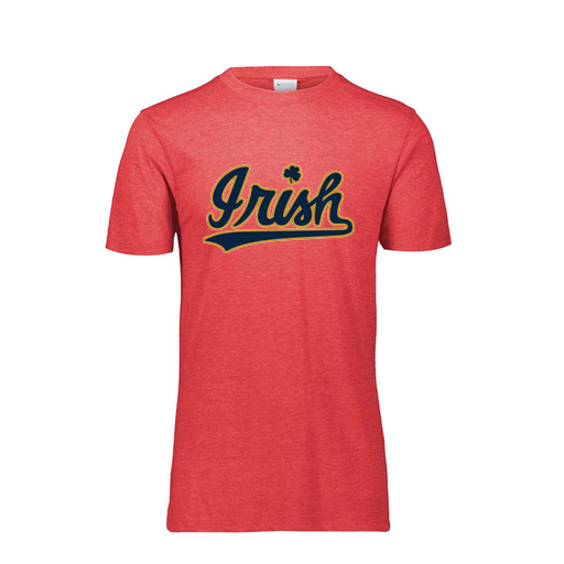 [FTSCUBRD-YS-LOGO1] Decker Youth Tri-Blend T-Shirt - Short Sleeve (Youth S, Red, Logo 1)