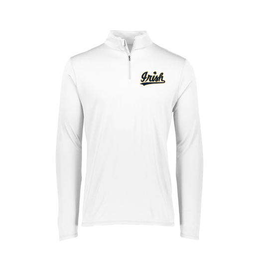 [FTLQFLWH-FAXS-LOGO1] Decker Women's Flex-Lite 1/4 Zip Shirt (Female Adult XS, White, Logo 1)