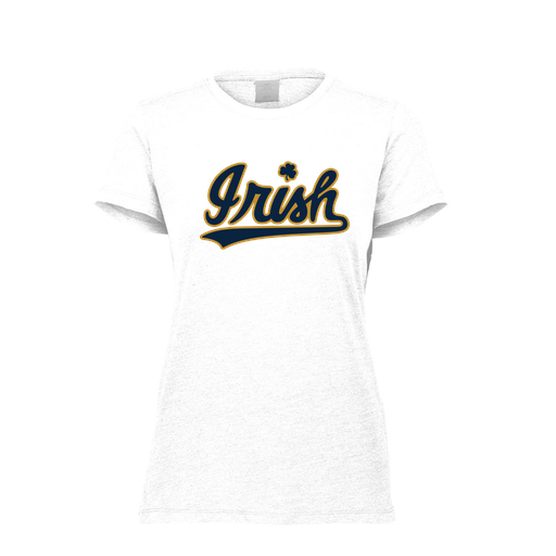 [FTSCUBWH-FAXS-LOGO1] Decker Women's Tri-Blend T-Shirt - Short Sleeve (Female Adult XS, White, Logo 1)